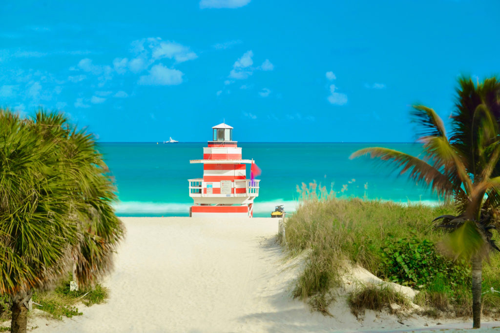 Winter Vacation time in Miami South Beach.